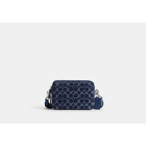 Charter Crossbody Bag 19 In Signature Denim